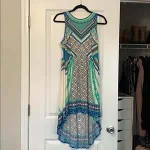 Colorful printed dress